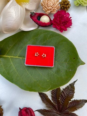 Golden Star Earrings